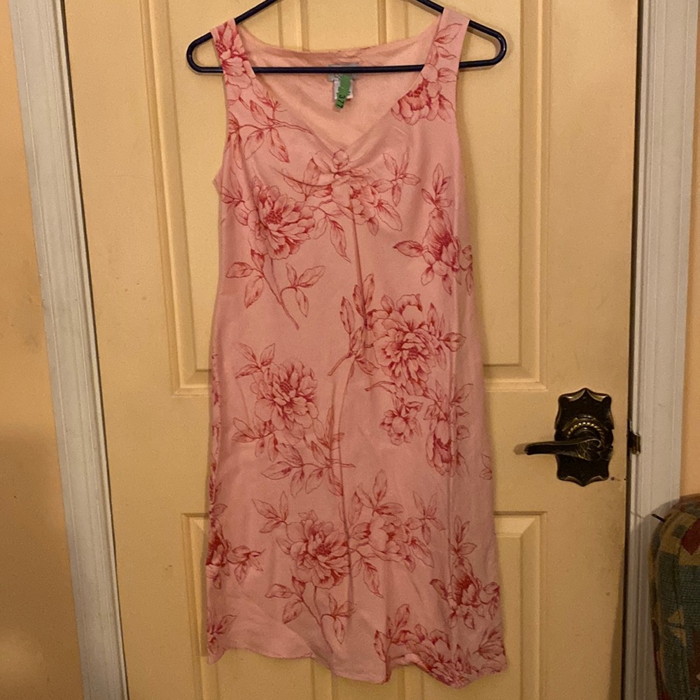 Ann Taylor Loft Linen Dress Size 6P